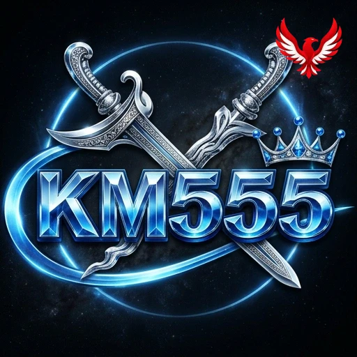 Logo resmi km555 untuk kasino online